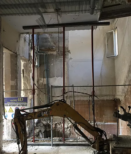 demolition poste st victor interieur